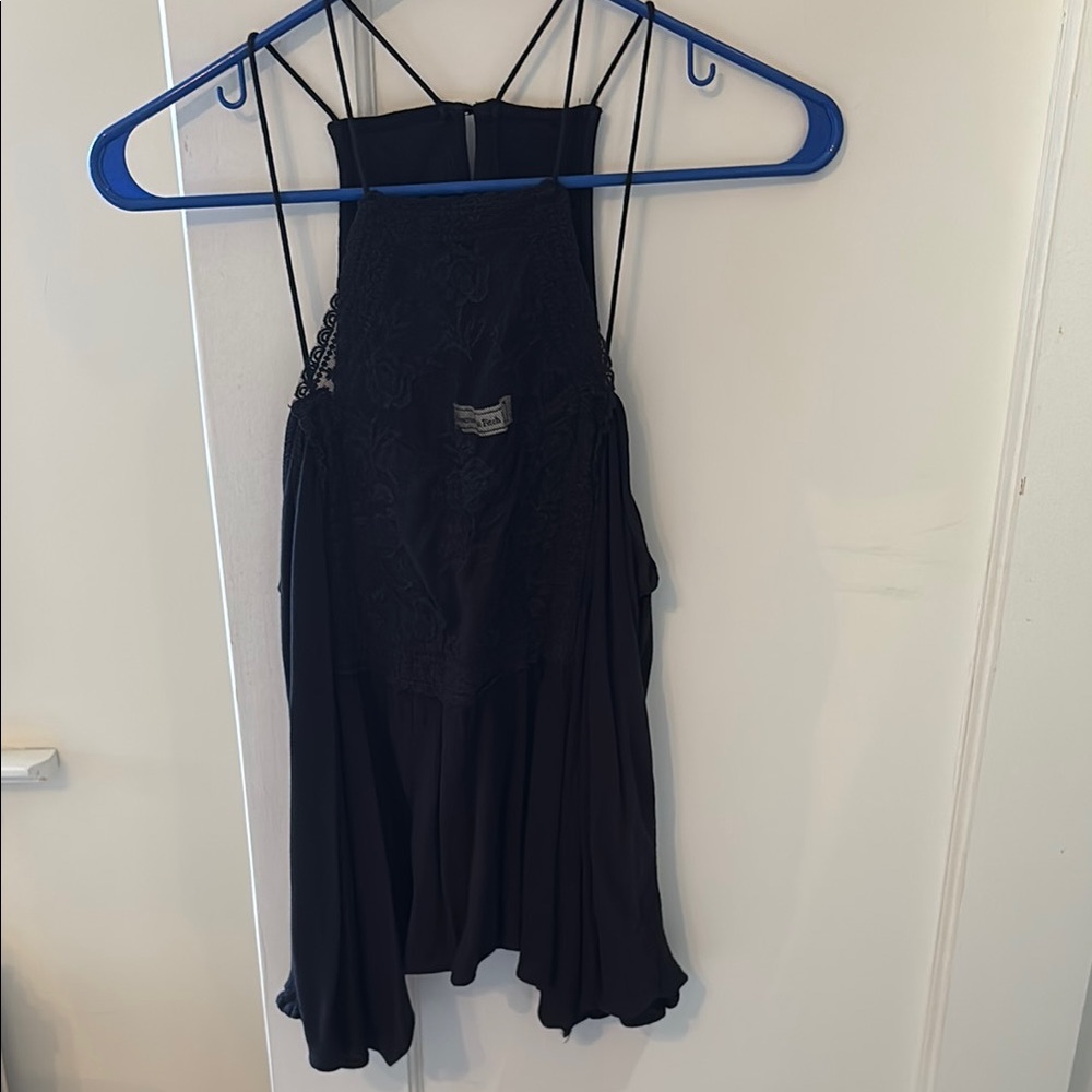 Abercrombie & Fitch Black Halter top